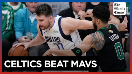 Celtics beat Mavericks 105-98, take 2-0 lead in NBA Finals