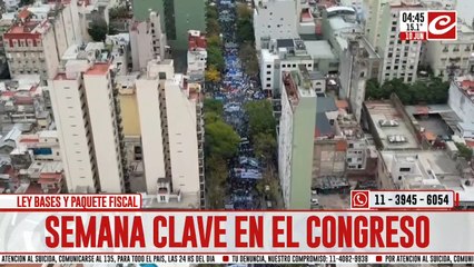 Semana clave en el Congreso: ¿qué pasará con la Ley Bases?