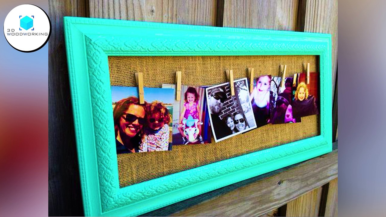 40 Woodworking Picture Frames Projects | 40 Woodworking Picture Frame DIY Ideas