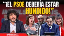 El grito de Mario Garcés: “¡El PSOE debería estar hundido después de Koldo, Begoña, Ábalos y Armengol!”