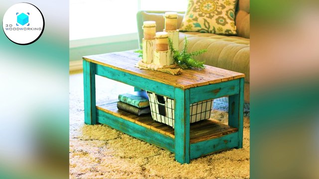 40 Woodworking Coffee Tables Projects | 40 Woodworking Coffee Table DIY Ideas