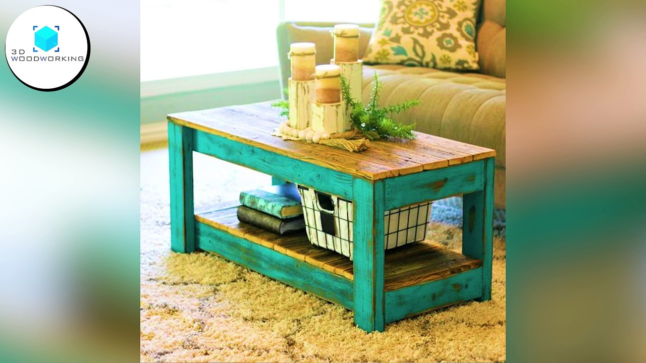 40 Woodworking Coffee Tables Projects | 40 Woodworking  Coffee Table DIY Ideas