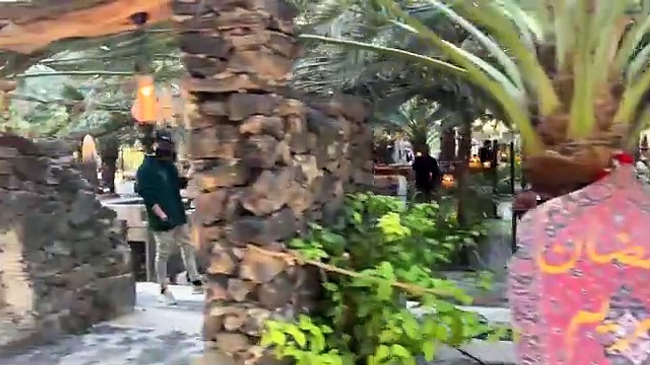 IFTAR Party to My Lovely Friends in this Beautiful Garden Madina - zubair riaz