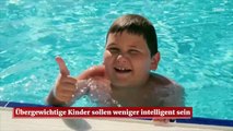 Übergewichtige Kinder sollen weniger intelligent sein
