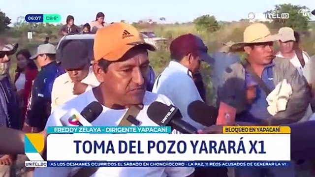 ​En este inicio de semana se mantiene el bloqueo en Yapacaní, ruta nueva Santa Cruz- Cochabamba