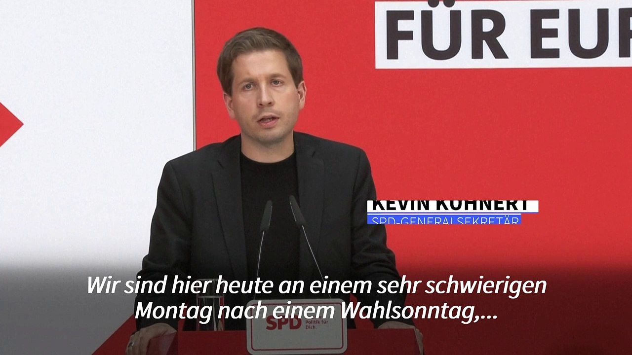 Kühnert: SPD hat 'Anschluss an Teile der Gesellschaft verloren'