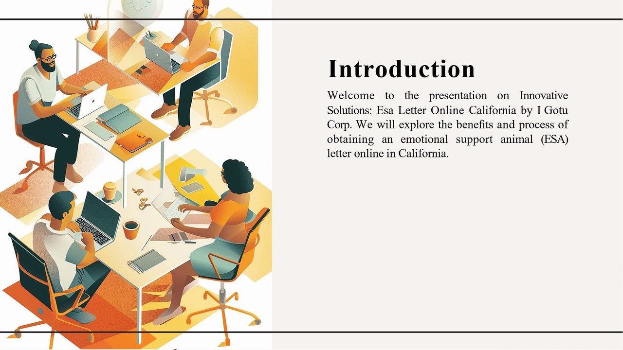 Esa Letter Online California by I Gotu Corp