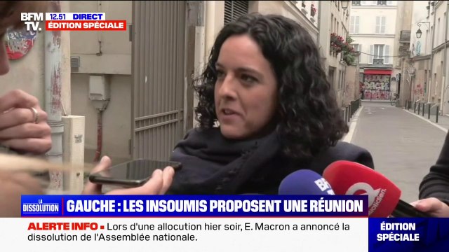 Union de la gauche: Notre responsabilité est de pouvoir retrouver une unité qui nous a permis de gagner , estime Manon Aubry
