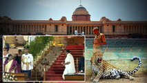 Rashtrapati Bhavanలో Modiతో సహా మంత్రుల ప్రమాణ స్వీకార వేళ చిరుత సంచారం | Filmibeat Telugu