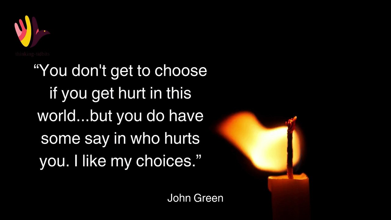 John Green's Best Motivational Quotes | Top Inspirational Quotes by John Green | Thinking Tidbits