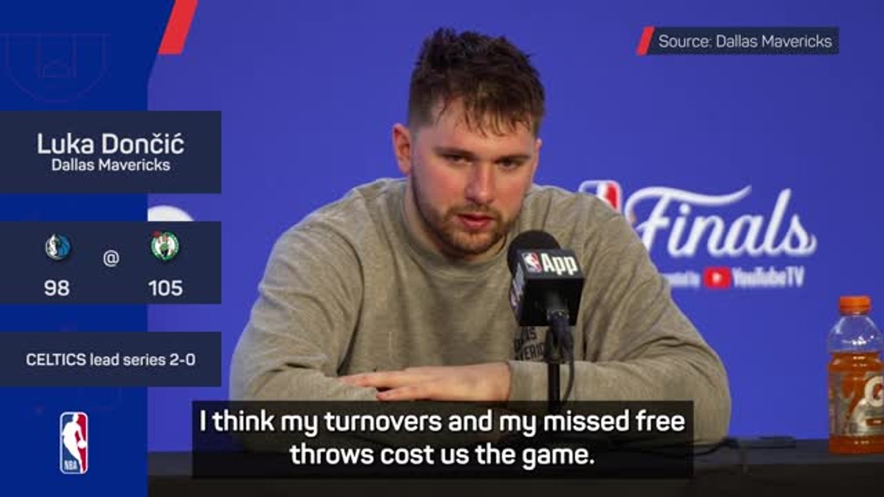 'I've got to do better' - Doncic takes blame for Mavs' brutal Game 2 loss