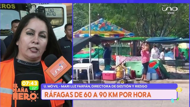 SCZ ALERTA NARANJA POR FUERTES VIENTOS; EL FIN DE SEMANA HUBO SEIS EMERGENCIAS