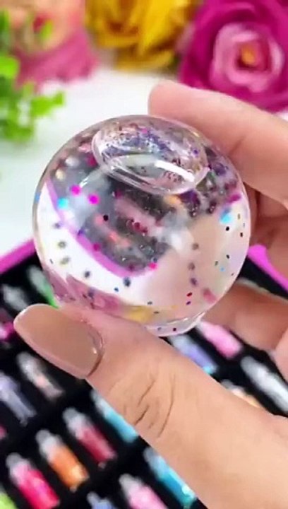 Homemade DIY water polo pinch music_ make it Q bomb fun and decompression manual diy parent-child m(360P)_1