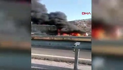 İzmir'de zincirleme kabus: Araçlar alev topuna döndü