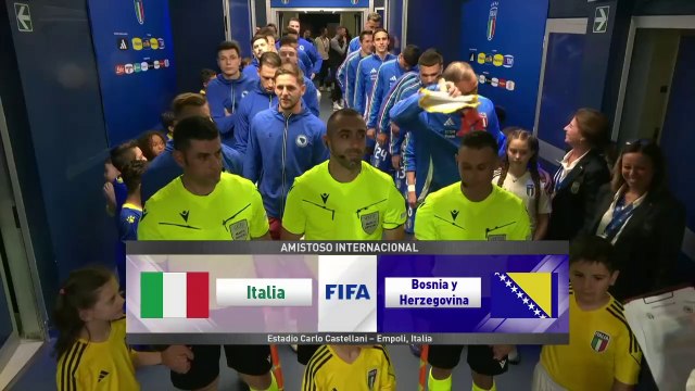 Italia vs Bosnia y Herzegovina (1-0) | Amistoso Internacional FIFA