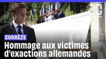 Emmanuel Macron rend hommage aux victimes d'exactions allemandes à Tulle et Oradour-sur-Glane