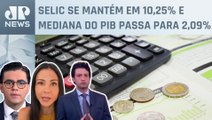 Projeção para inflação sobe de 3,88% para 3,90% em 2024; Alan Ghani, Amanda Klein e Vilela comentam