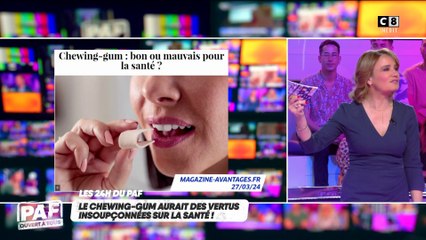 Le chewing-gum aurait des vertus insoupçonnées sur la santé !