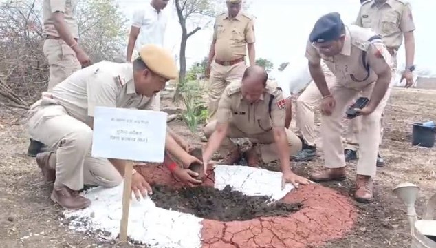 पुलिस स्थापना दिवस समारोह का हुआ आगाज, रिजर्व पुलिस लाइन में पौधरोपण कर की शुरुआत