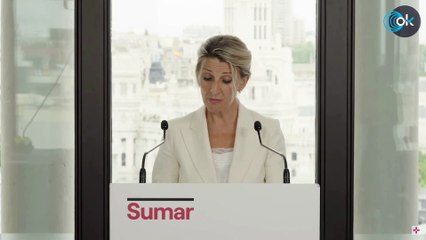Yolanda Díaz dimite como líder de Sumar pero no como vicepresidenta tras el batacazo electoral