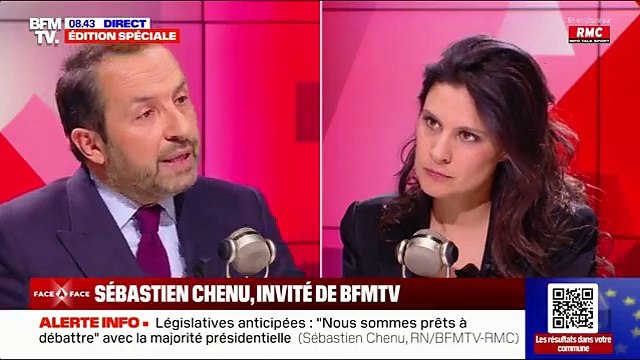 Le RN privatisera l'audiovisuel public s'il arrive au pouvoir, annonce Sébastien Chenu