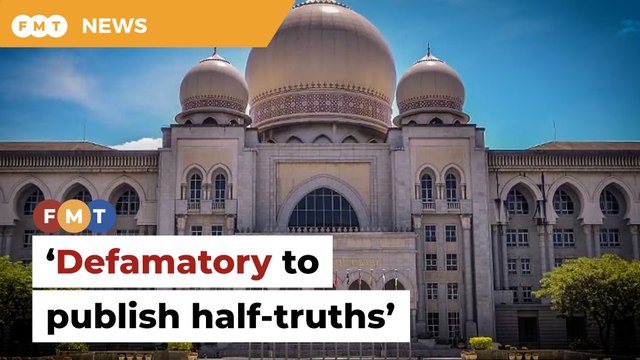 Half-truths published to harm one’s reputation defamatory, says apex court