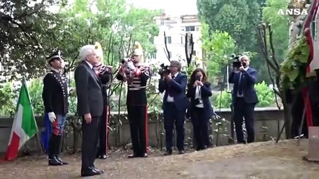 Delitto Matteotti, l'omaggio d Mattarella