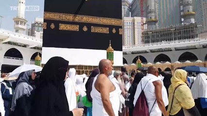 Hacı adayları kutsal topraklarda