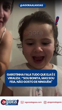 GAROTINHA FALA TUDO QUE ELA É E VIRALIZA: SOU BONITA, MAS SOU FEIA. NÃO GOSTO DE NINGUÉM