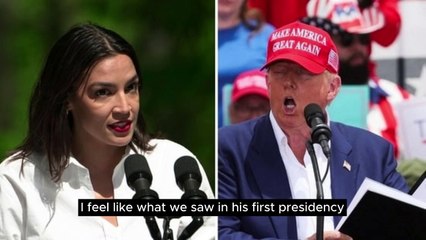 AOC Worries Trump Will Jail Her if He Wins: 'He's Crazy!' News Today | USA |