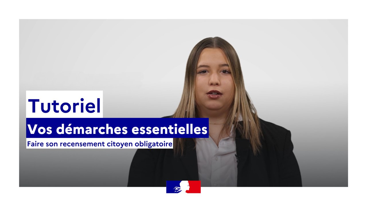 Faire son recensement citoyen obligatoire