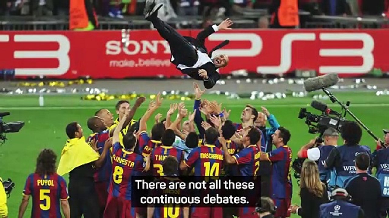 Guardiola explains why Barca manager is most complicated job in football