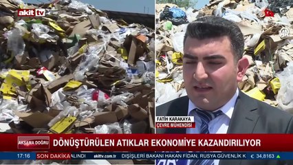 Dönüştürülen atıklar ekonomiye kazandırılıyor