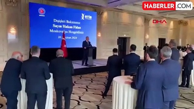 Dışişleri Bakanı Hakan Fidan, Rus-Türk İşinsanları Birliği etkinliğine katıldı