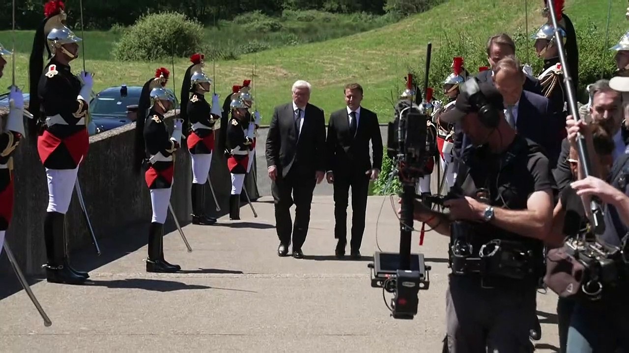 SS-Massaker: Bundespräsident Steinmeier besucht Oradour-sur-Glane