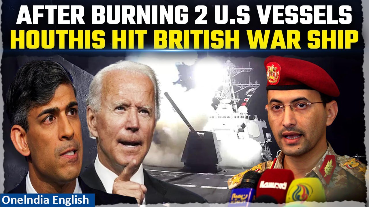 Houthis Hellfire Blows U.S & UK: Multiple Ships...