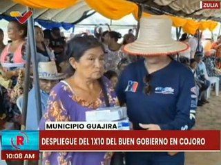 Zulia | Despliegue del 1x10 del Buen Gobierno entrega ayudas sociales en la Guajira