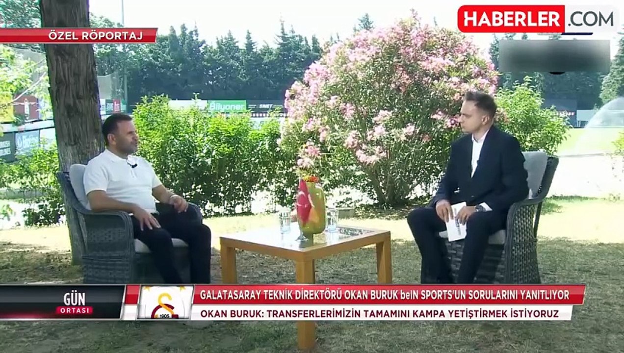 Galatasaray teknik direktörü Okan Buruk, takımdan ayrılacak yıldızı açıkladı
