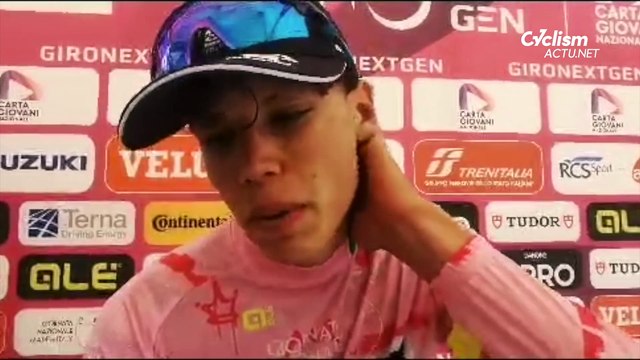 Cyclisme - Giro Next Gen 2024 - Paul Magnier : Ce maillot rose est un maillot de leader, j'en ai jamais porté en U23