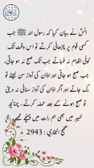 Daily Hadees | Hadees Sharif | Sahih Bukhari 2943 || Daily Blink #shorts #hadees #hadith