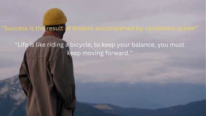 Success is the result of dreams accompanied by consistent action