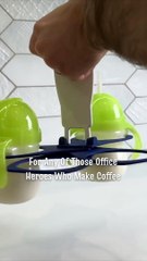 Convenient cup carrier caddy and powerful Robo can opener