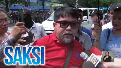 Radio reporter, nasuntok umano sa gitna ng tigil-pasada ng grupong Manibela | Saksi