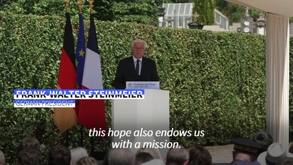 'Never forget damage caused in Europe by hatred', says German President