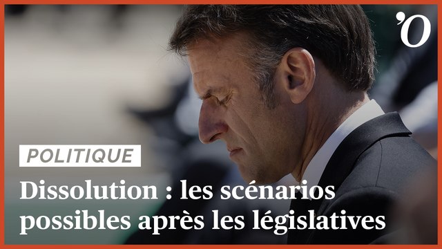 Dissolution de l’Assemblée: les scénarios possibles après les législatives