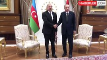 Azerbaycan Cumhurbaşkanı İlham Aliyev, Cumhurbaşkanı Erdoğan ile görüştü