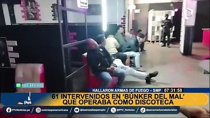 ‘Búnker del mal’ en SMP: así es como los criminales escondían sus armas en una discoteca
