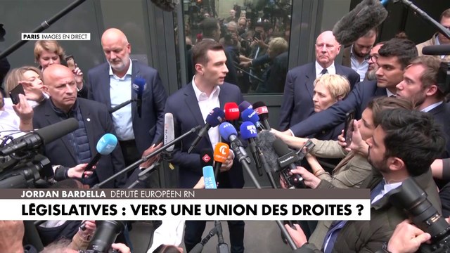 Jordan Bardella : «Les patriotes sincères doivent avoir conscience que cette opportunité est absolument historique»