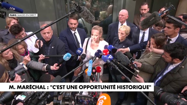 Marion Maréchal : «J'ai le souhait ardent que nous puissions trouver le moyen de nous rassembler et de faire participer les idées de Reconquête à ce rassemblement»