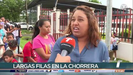 Padres de familia denuncian mala organización en pago de PASE-U en La Chorrera